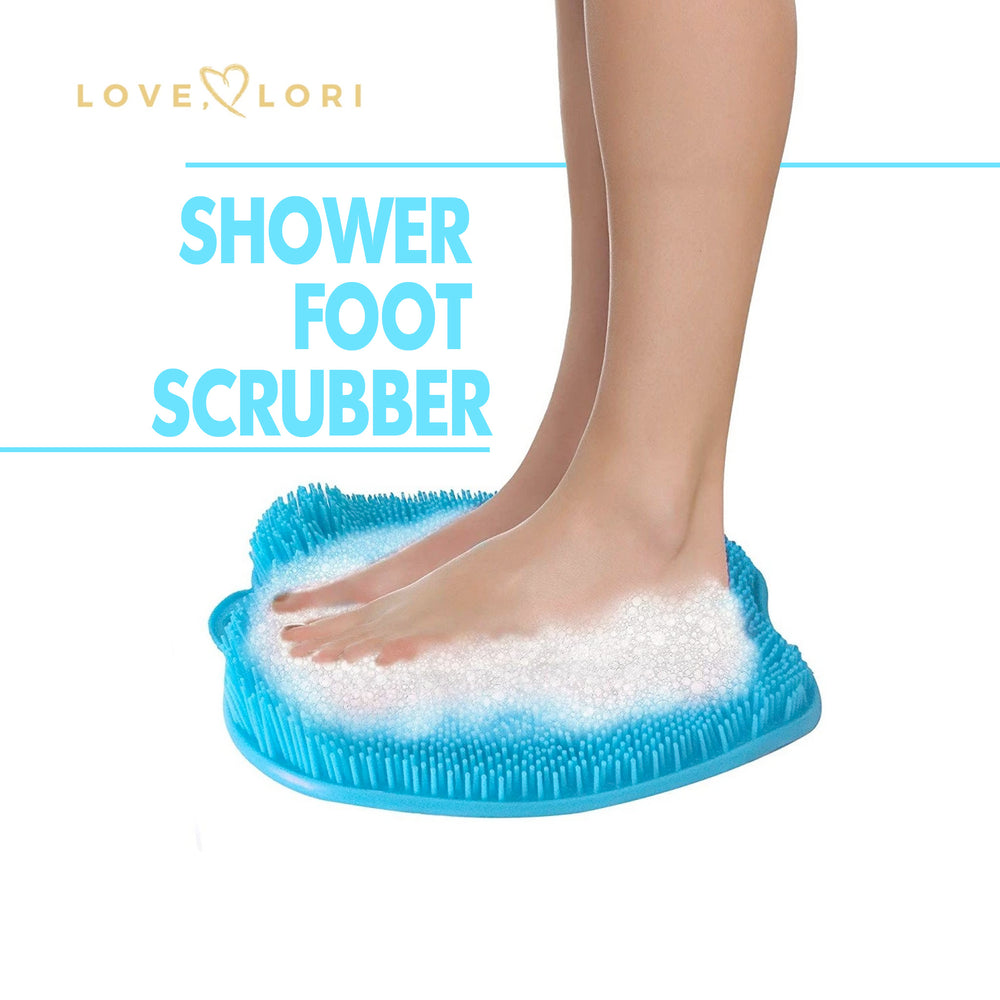 Shower Foot Scrubber - Scrub, Clean & Massage!