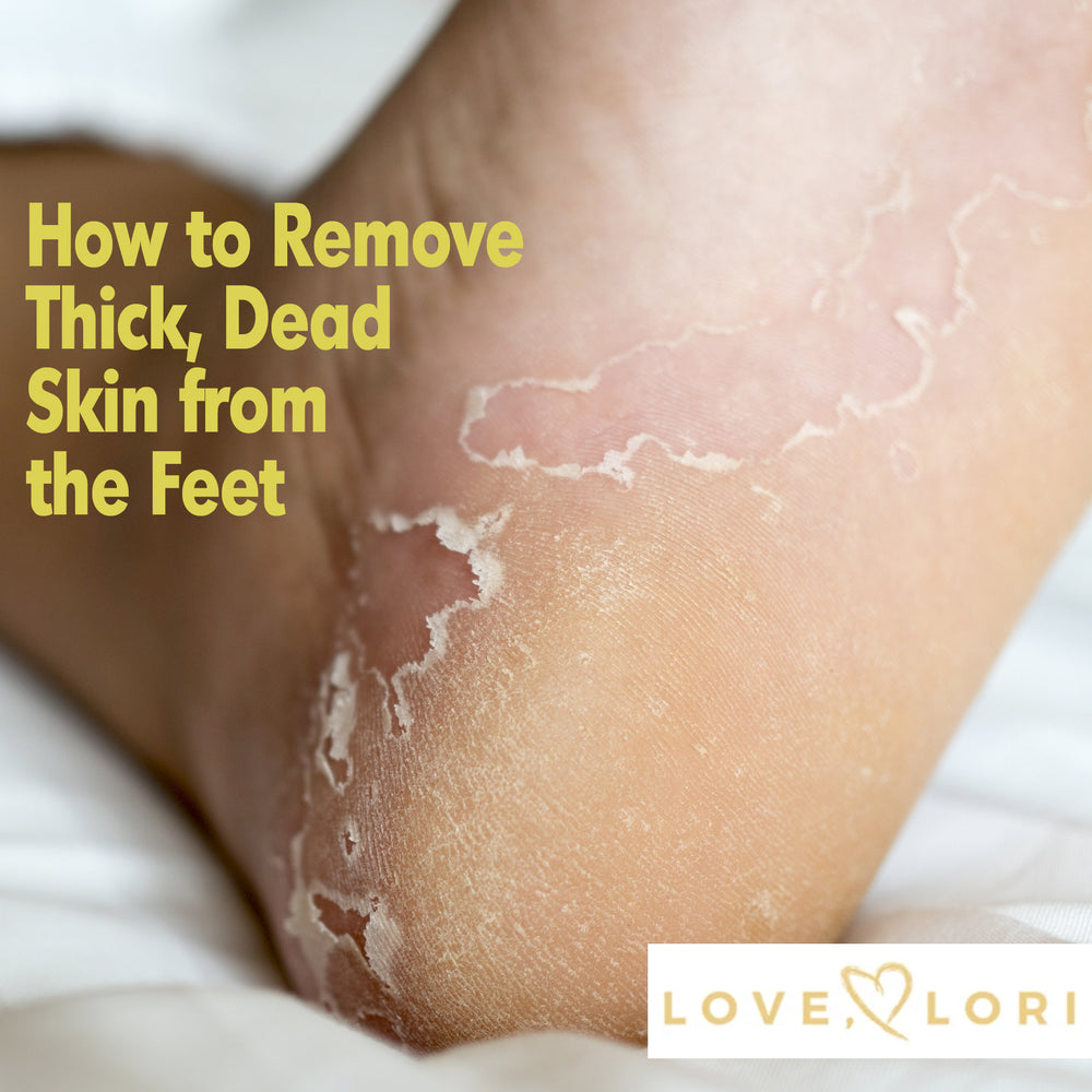 HOW TO REMOVE DEAD SKIN CELLS FROM YOUR FEET IN MINUTES