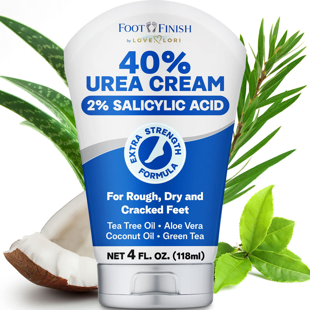 Urea Cream 40 Percent for Feet (4oz) - Foot Cream for Cracked Heel Rep –  Love, Lori